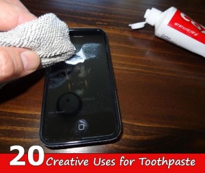 20 Creative Uses for Toothpaste - Home and Gardening Ideas