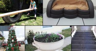 20 Brilliant Ways To Reuse And Recycle Old Tires