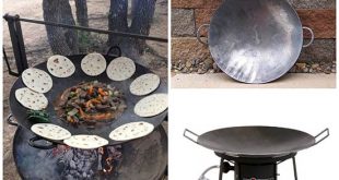 How To Make A Plow Disk Wok For Camping