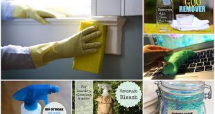 23 Homemade All-Natural Cleaning Recipes