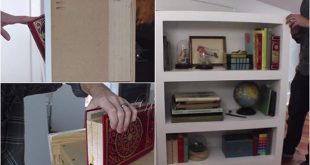 How To Make A Secret Door Bookcase