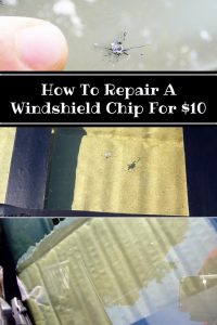 How To Repair A Windshield Chip For $10 - Home and Gardening Ideas