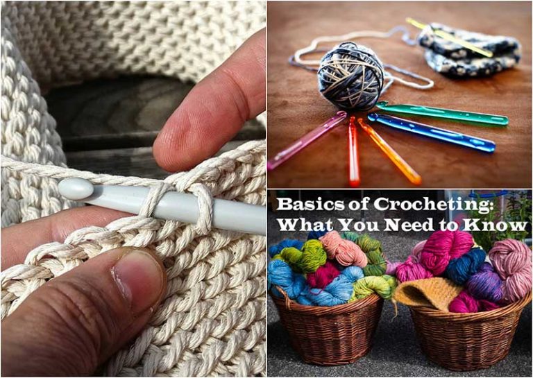 Basics of Crocheting What You Need to Know Home and Gardening Ideas