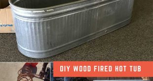 DIY Wood Fired Hot Tub