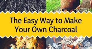 The Easy Way to Make Your Own Charcoal