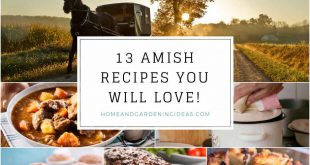 13 Amish Recipes You Will Love!