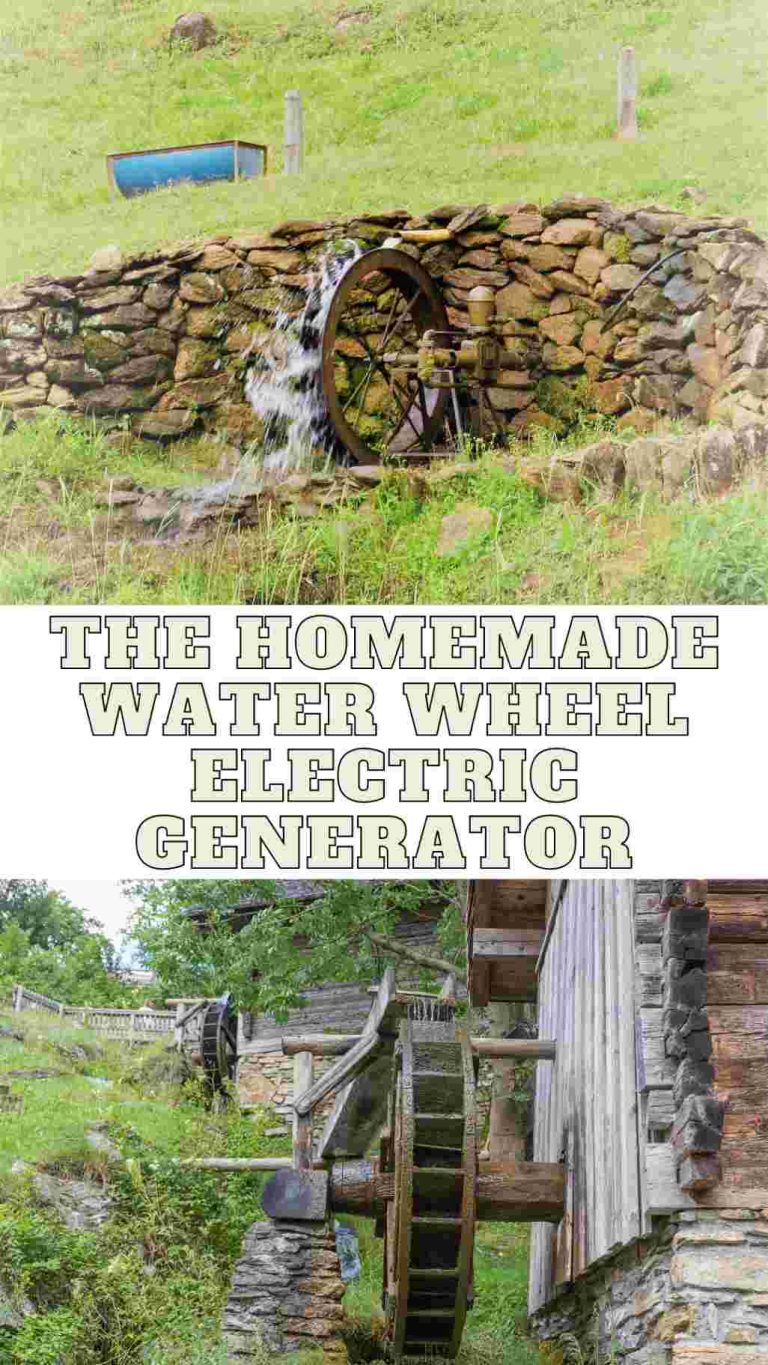 The Homemade Water Wheel Electric Generator - Home and Gardening Ideas