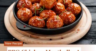 BBQ Chicken Meatballs