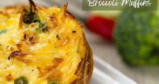 Egg, Spaghetti, and Broccoli Muffins