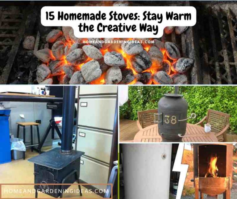 15 Homemade Stoves Stay Warm the Creative Way Home and Gardening Ideas