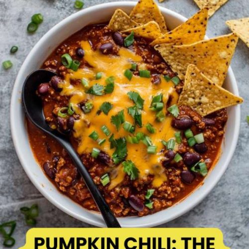 Pumpkin Chili: The Perfect Fall Recipe!