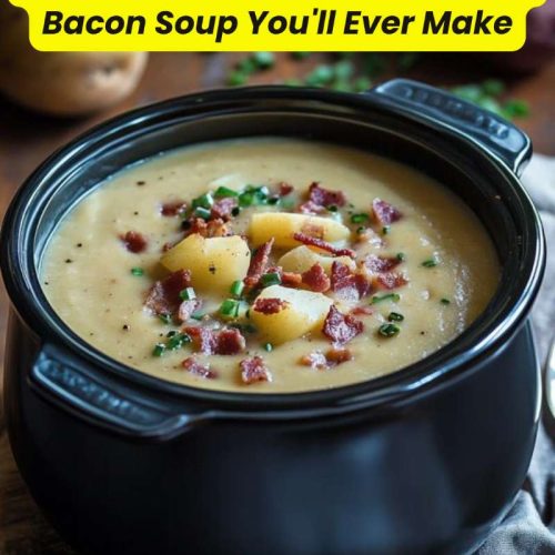 The Easiest Slow Cooker Potato Bacon Soup You'll Ever Make