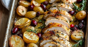 turkey sheet pan dinner featured