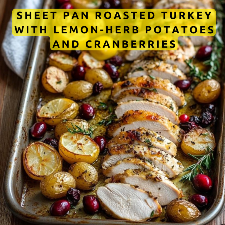 turkey sheet pan dinner featured