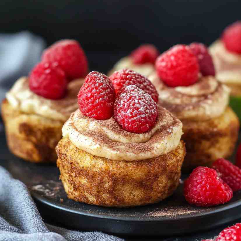 Baked Cinnamon French Toast Muffins