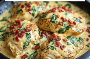 Creamy Tuscan Chicken Skillet Recipe