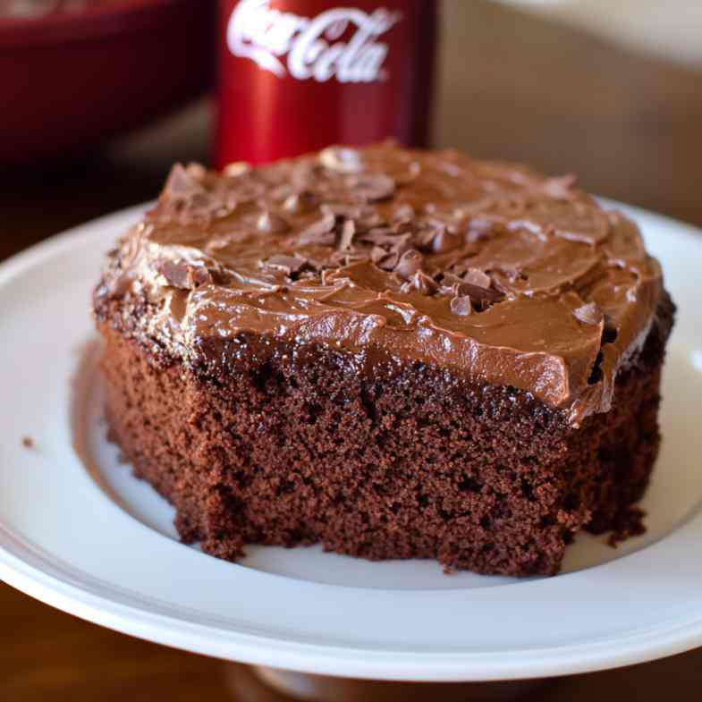 Double Chocolate Coca Cola Cake