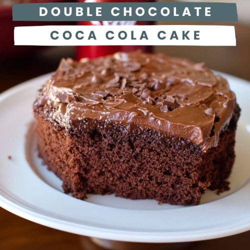 Double Chocolate Coca Cola Cake