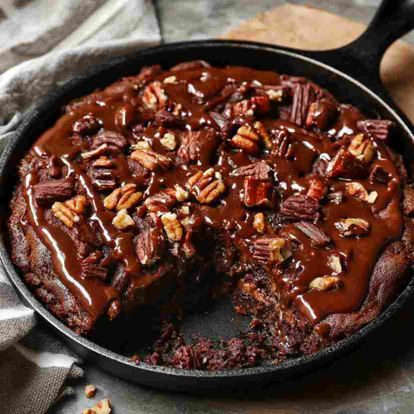 Skillet Texas Sheet Cake Recipe