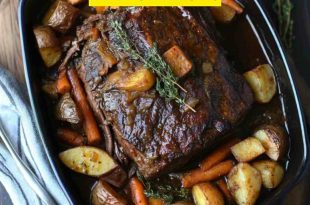 pot roast with potatoes and carrots