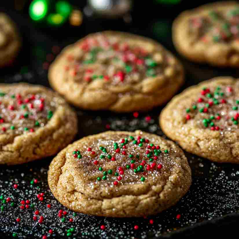 Christmas Snickerdoodles Recipe