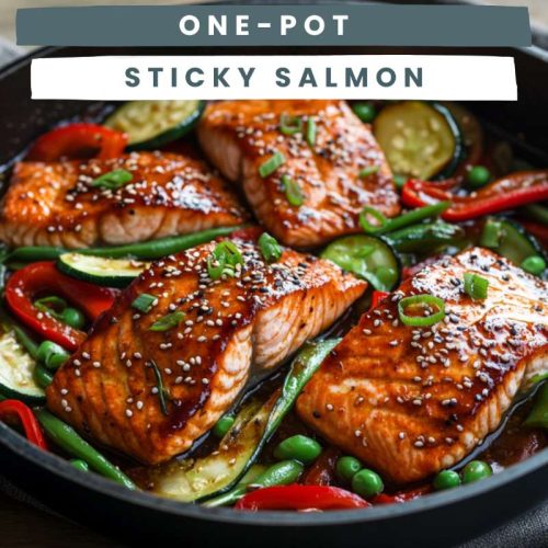 One-Pot Sticky Salmon