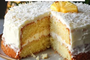 Pineapple Coconut Dream Cake