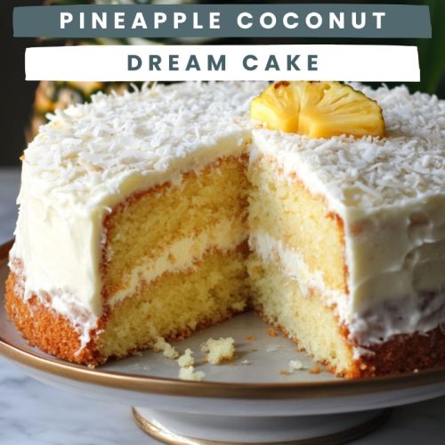 Pineapple Coconut Dream Cake