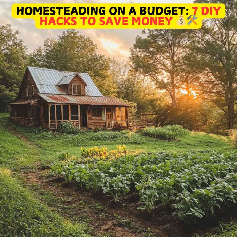 Homesteading on a Budget: 7 DIY Hacks to Save Money 💰🛠